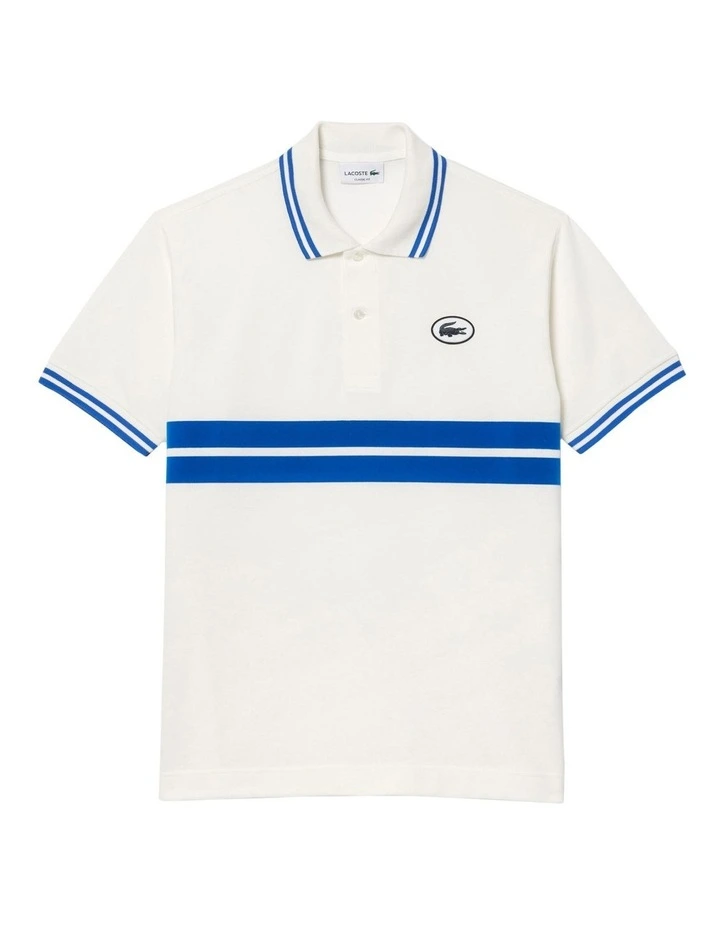 French Iconics Classic Polo in Flour image 3