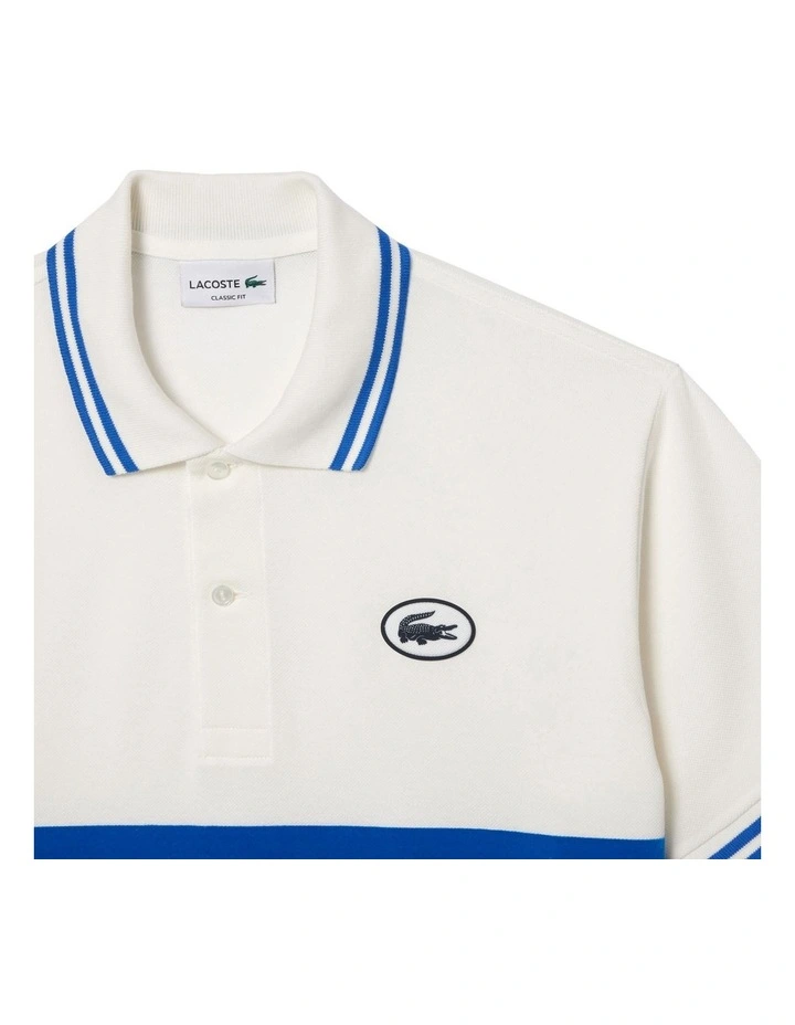 French Iconics Classic Polo in Flour image 6