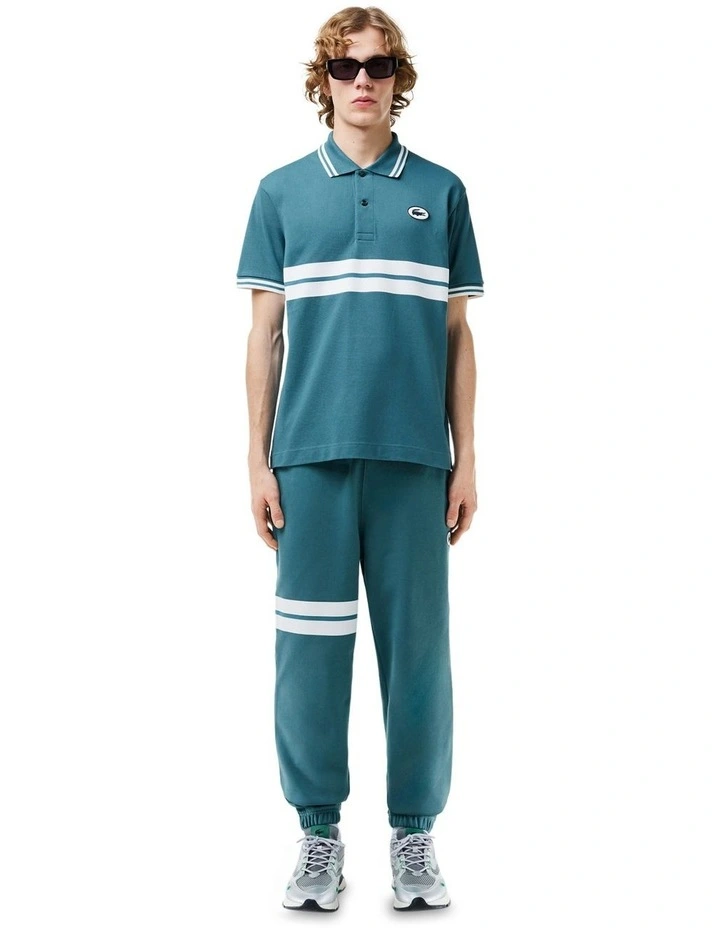 French Iconics Classic Polo in Hydro/ Flour image 5
