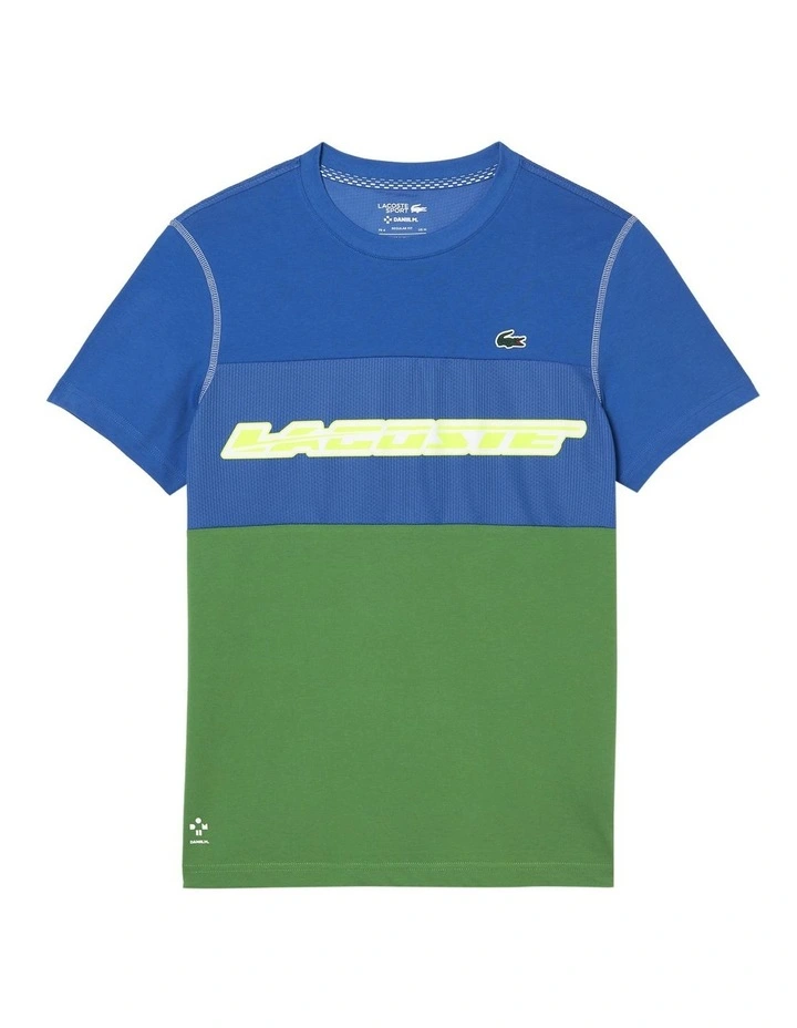 Medvedev Tech Tennis T-shirt in Blue image 3