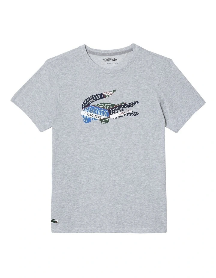 Core Performance T-shirt in Silver Chine image 3