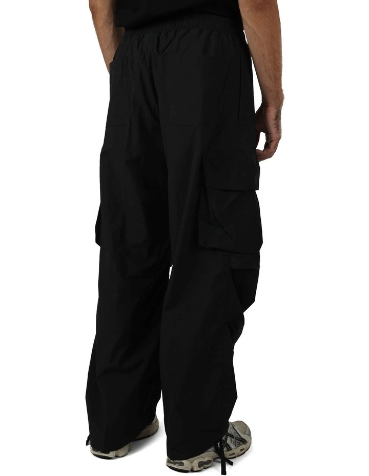Fall Nylon Cargo Pant in Black image 2