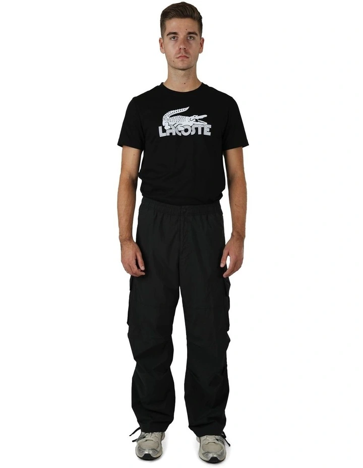 Fall Nylon Cargo Pant in Black image 3