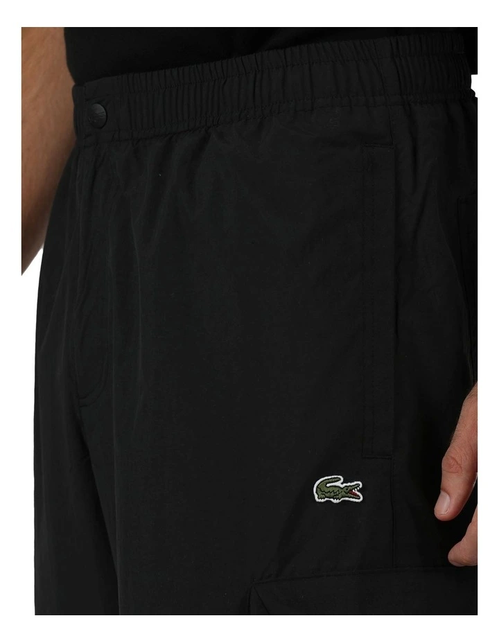 Fall Nylon Cargo Pant in Black image 4