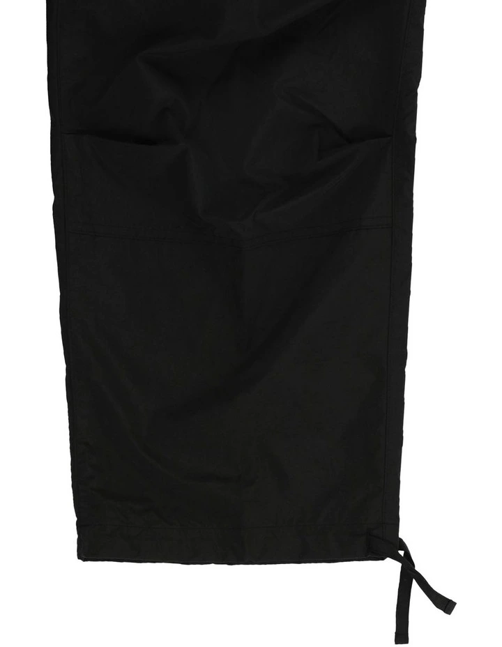 Fall Nylon Cargo Pant in Black image 7