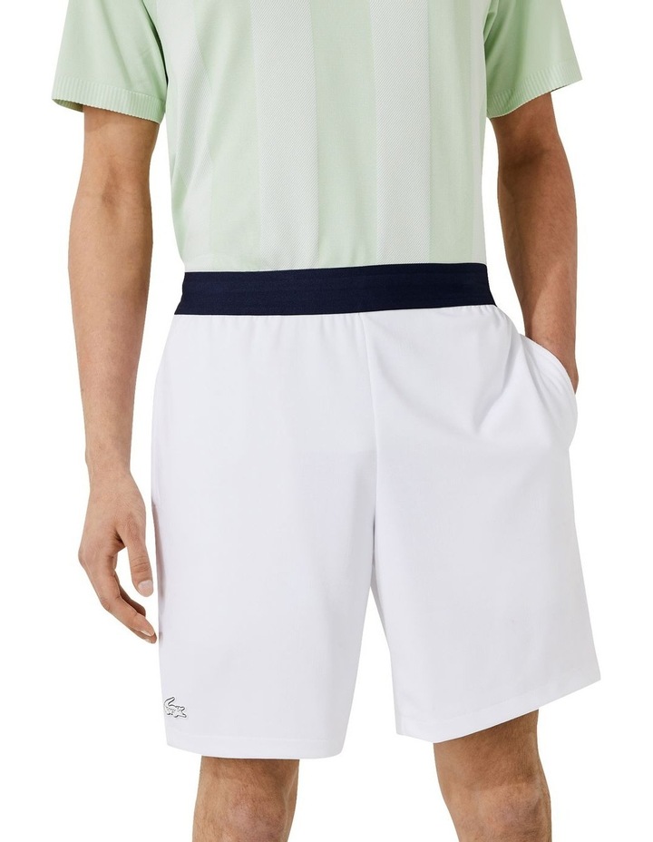 Team Leader Jacquared Short White/Navy