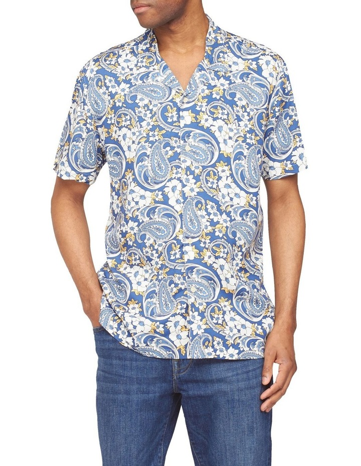 Ben Sherman Floral Paisley Short Sleeve 