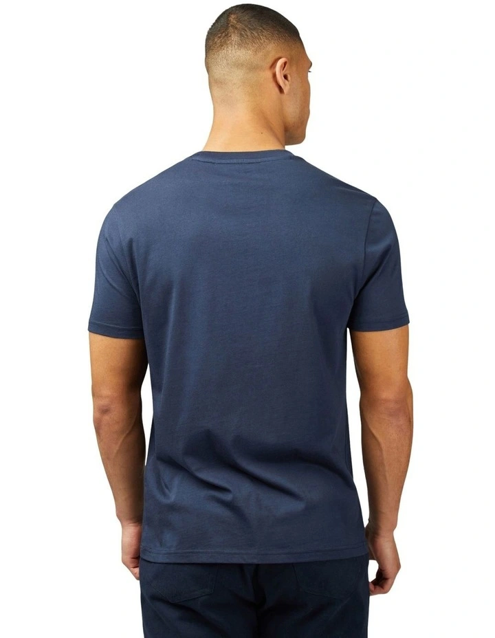 Signature Target Tee in Dark Navy image 2