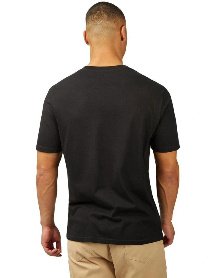 Signature Target Tee in Black image 2