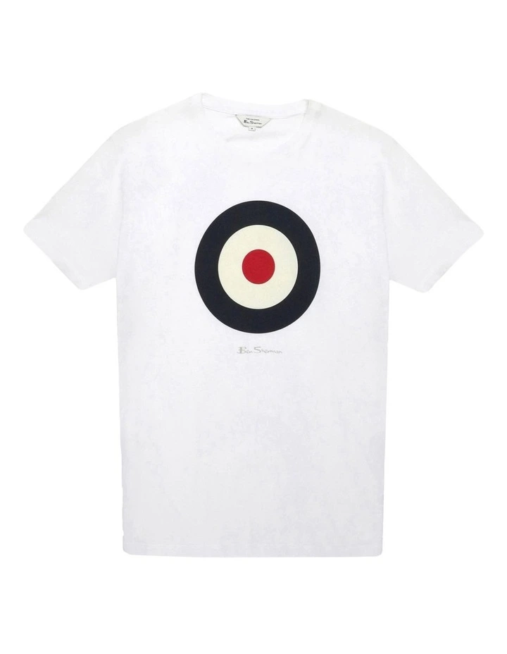 Signature Target Tee IN White image 5