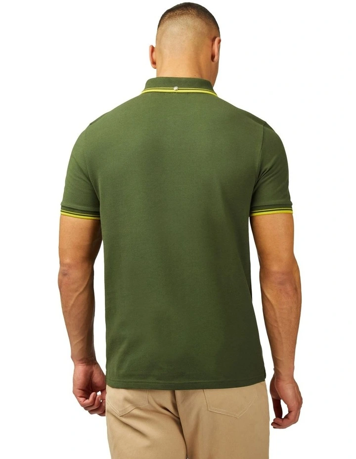 Signature Pique Polo in Camouflage image 2