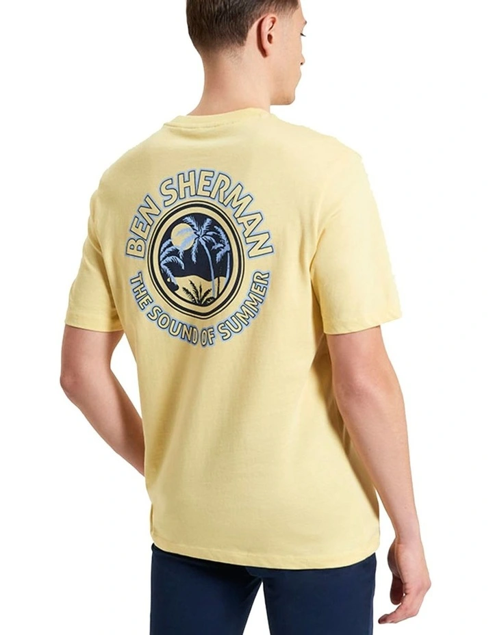 The Sound Of Summer Tee in Corn image 2