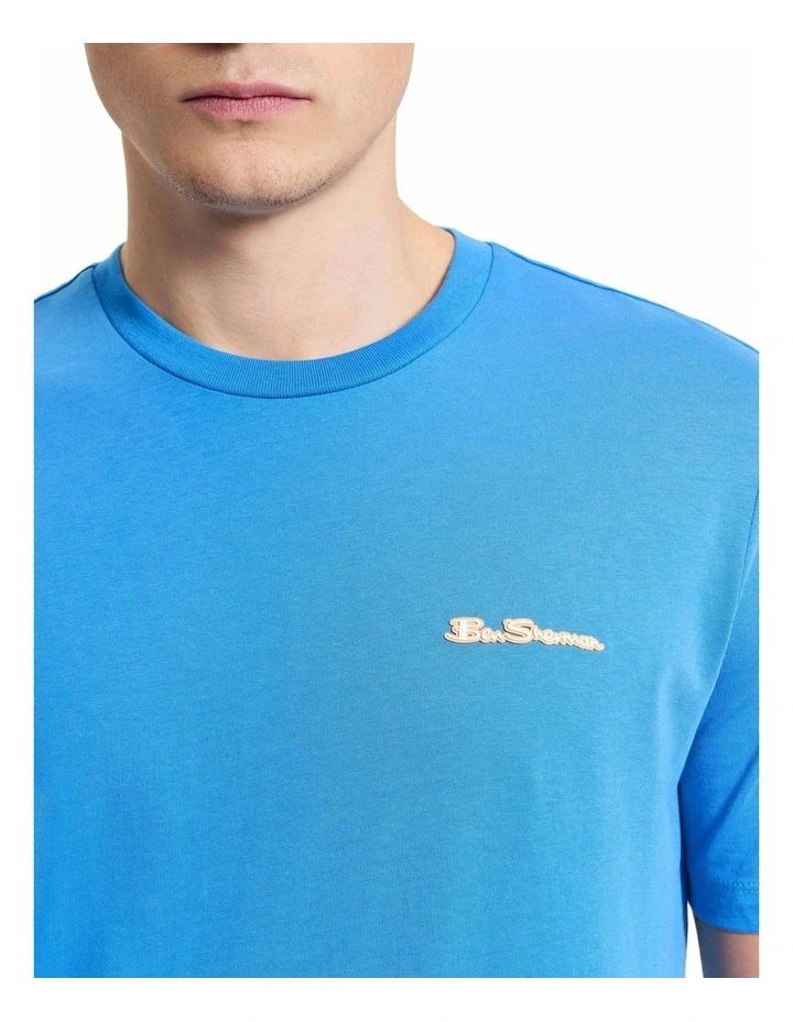 Signature Tee in King Fisher image 4