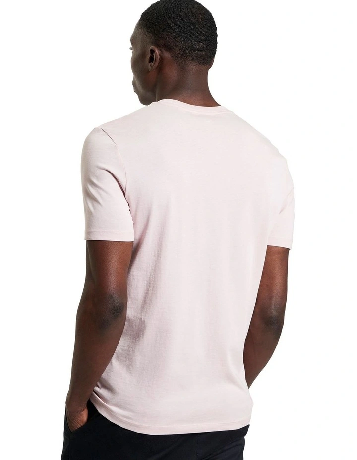 Signature Tee in Blush Pink image 2