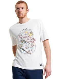 The Amalfi Coast Tee in White