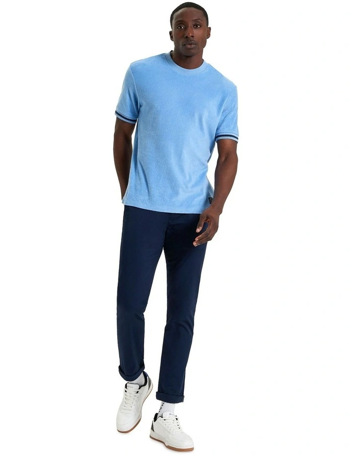 Towelling Tee in Glacier image 3
