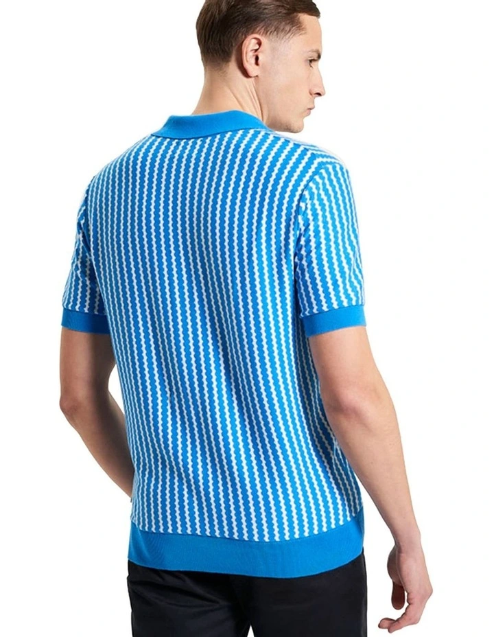 Vertical Wave Polo in King Fisher image 2