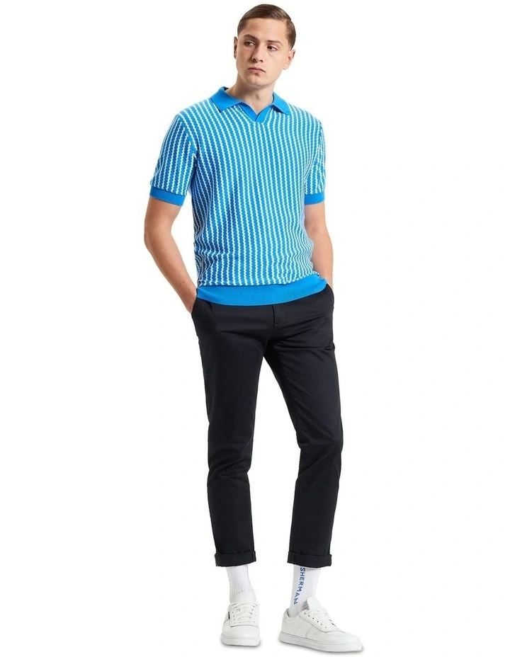 Vertical Wave Polo in King Fisher image 3