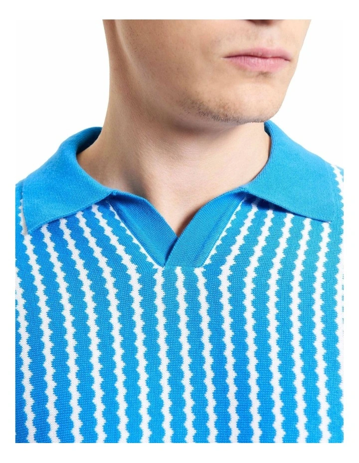 Vertical Wave Polo in King Fisher image 4