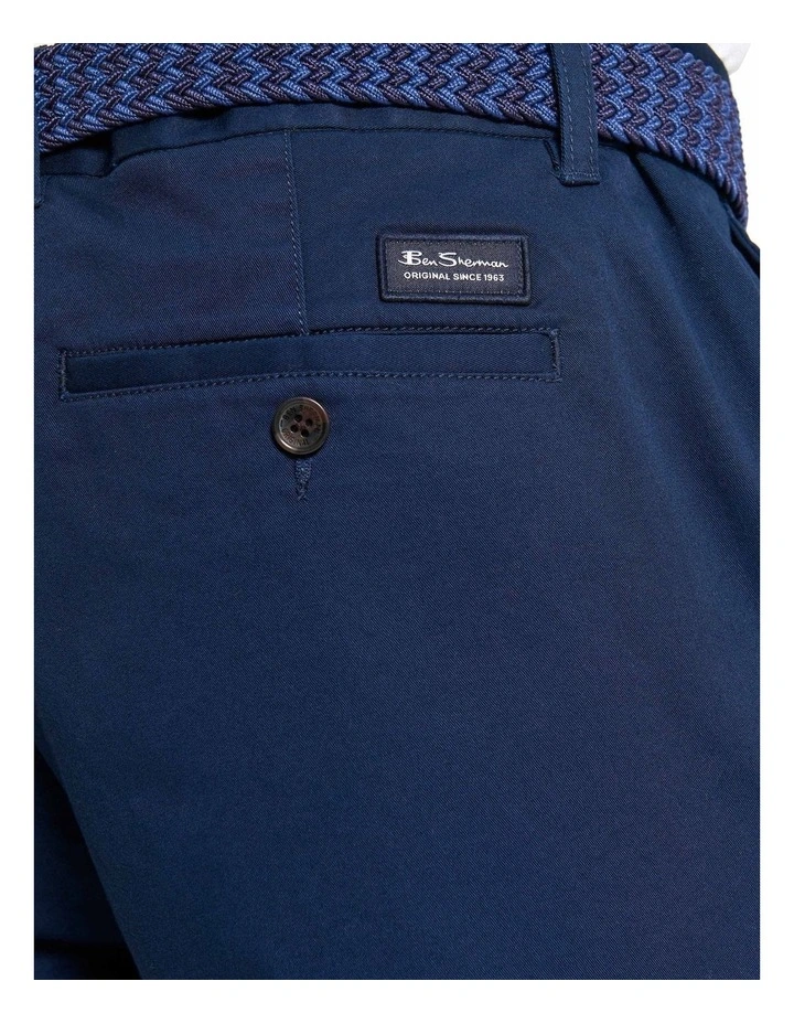Signature Chino Shorts in Dark Navy image 4