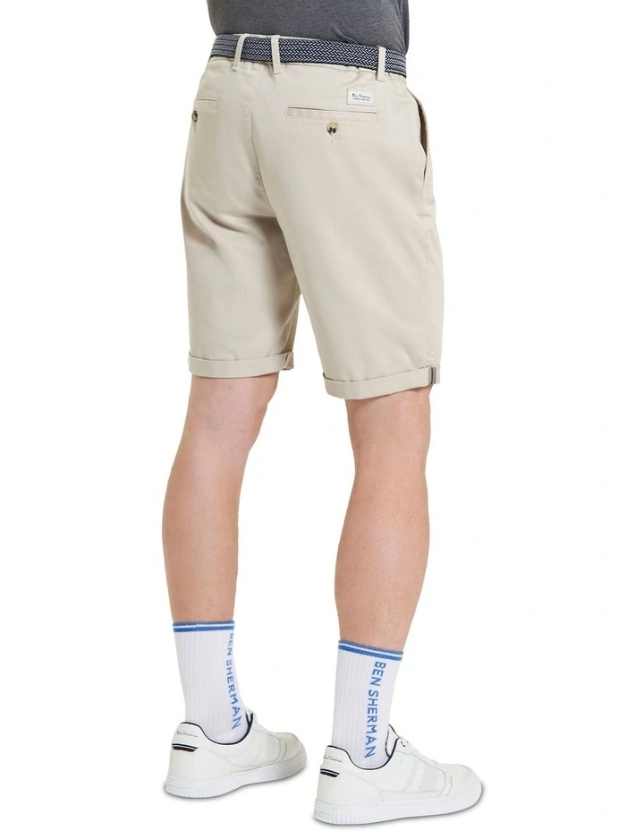 Signature Chino Shorts in Putty image 2