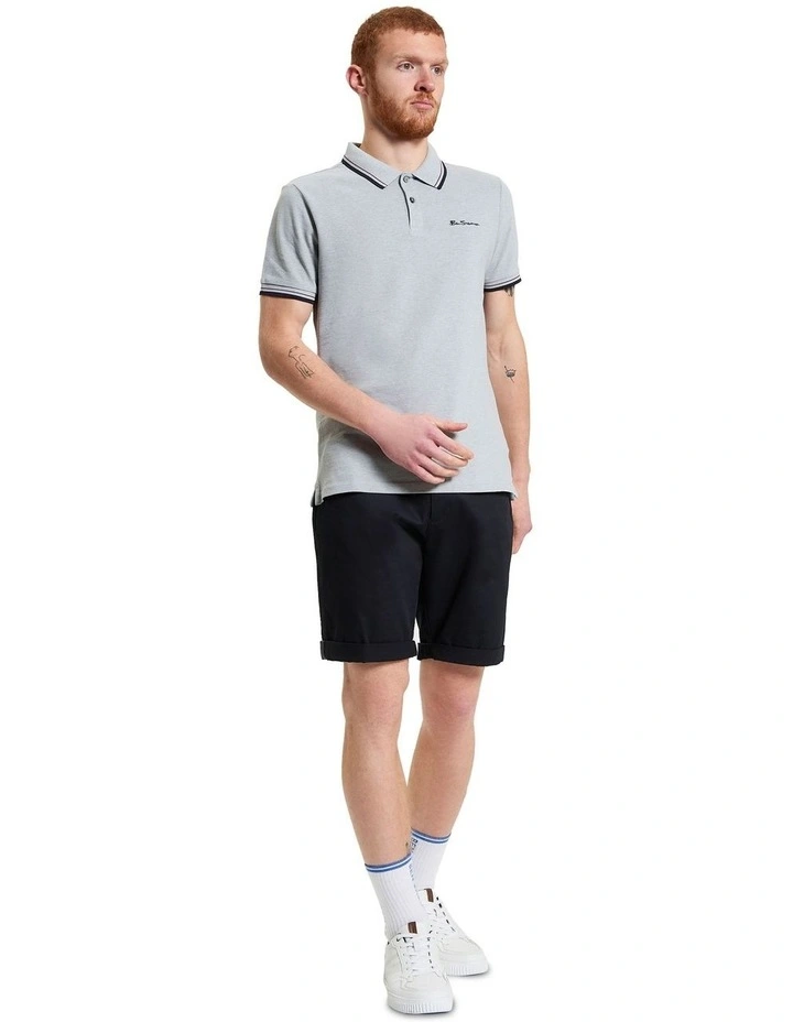 Signature Chino Shorts in Black image 3