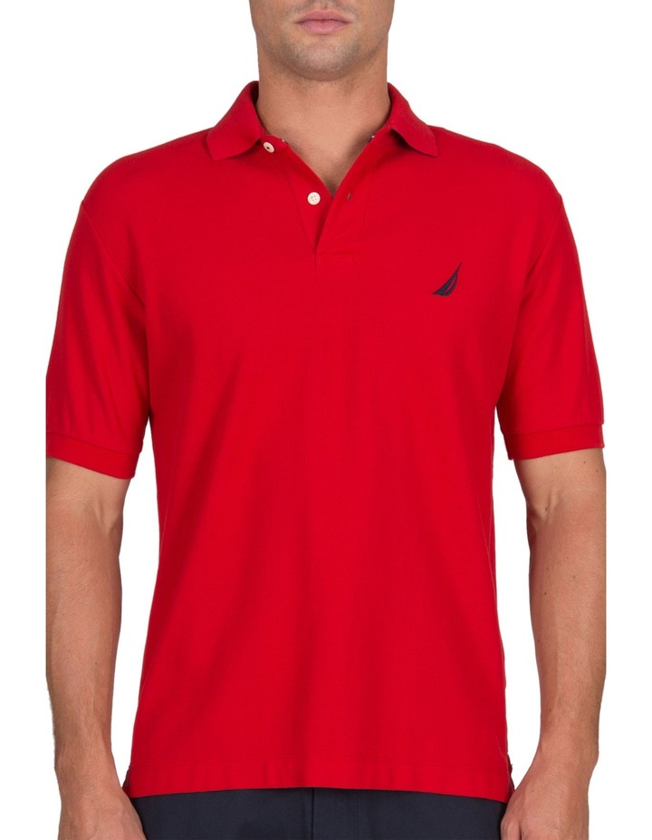 Nautica | Short Sleeve Solid Polo | MYER