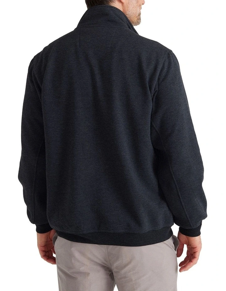 Zed Snowy Mt Fleece Jacket in Jet Marle image 3