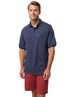 Chase Kinnersly Polo Shirt in Denim Marle