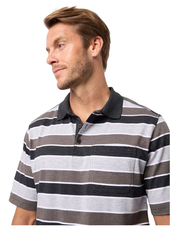 Coleman Kinnersly Polo Jet Marle in Grey image 4