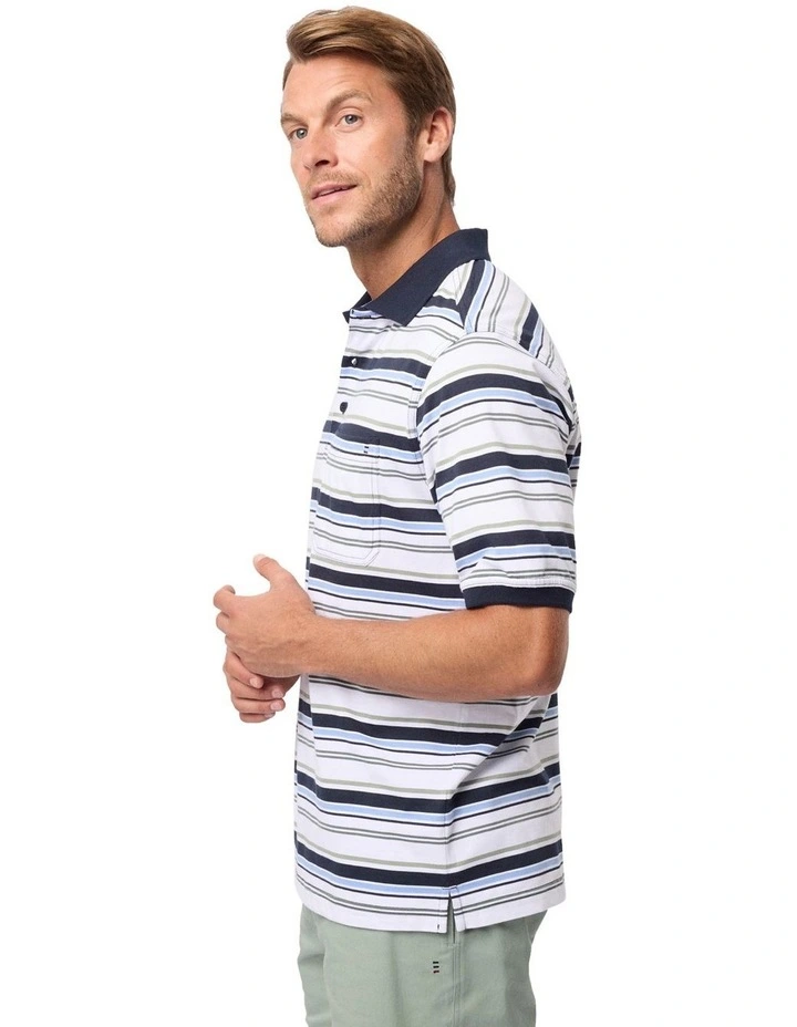 Norman Kinnersly Polo in Blue image 2