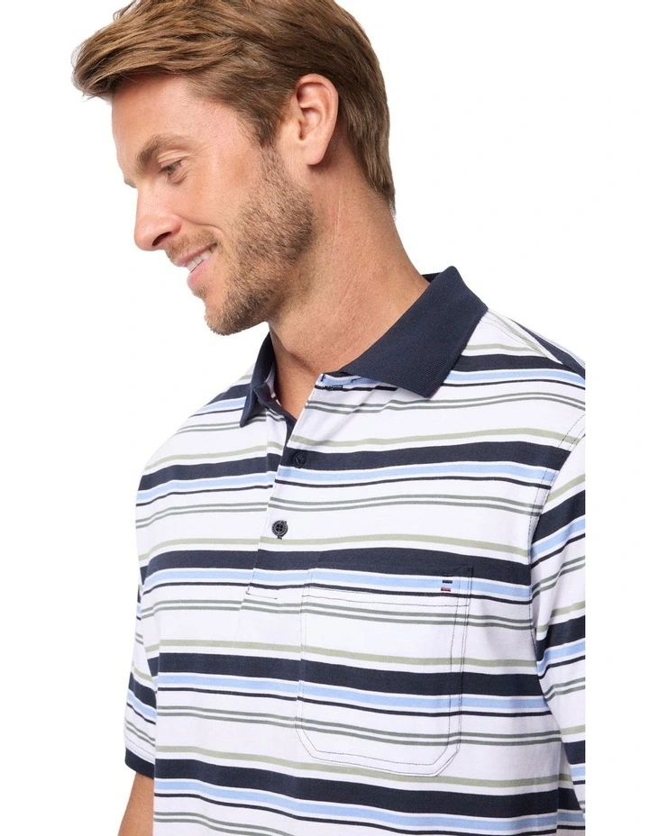 Norman Kinnersly Polo in Blue image 4