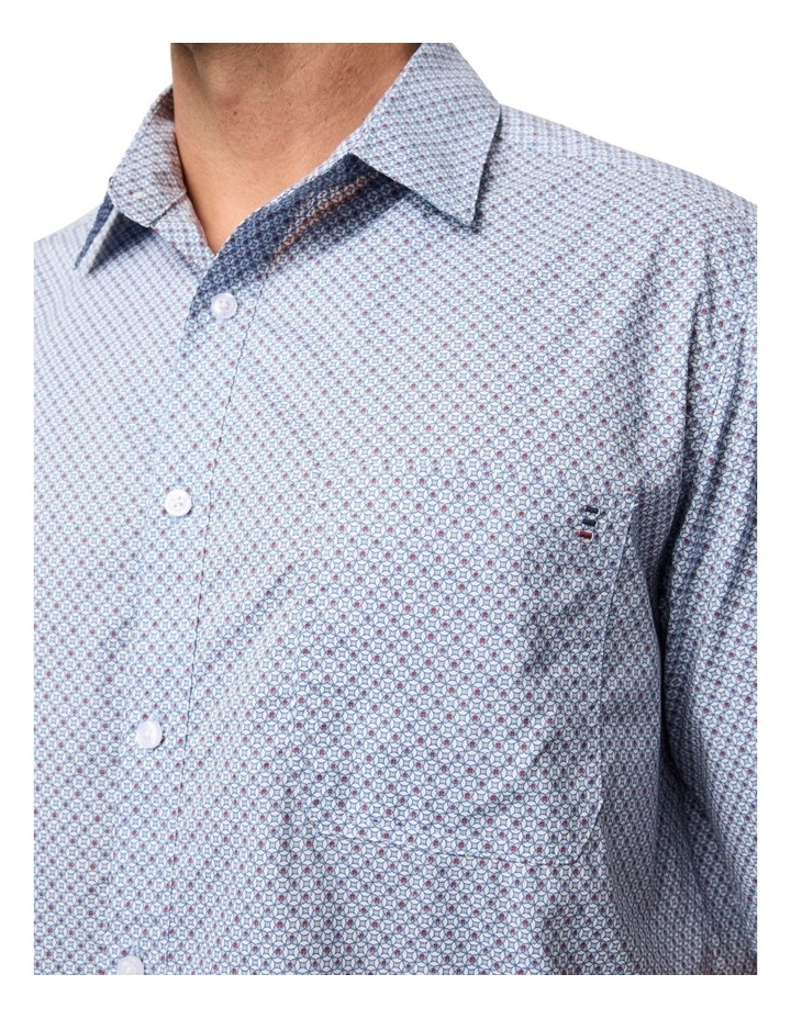 Bryden Short Sleeve Shirt in Blue image 4