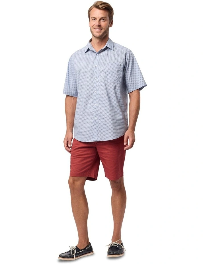 Bryden Short Sleeve Shirt in Blue image 5