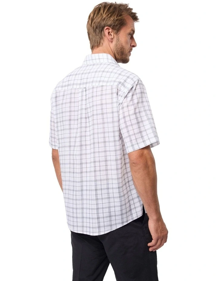 Lucius Short Sleeve Shirt in Ink image 3