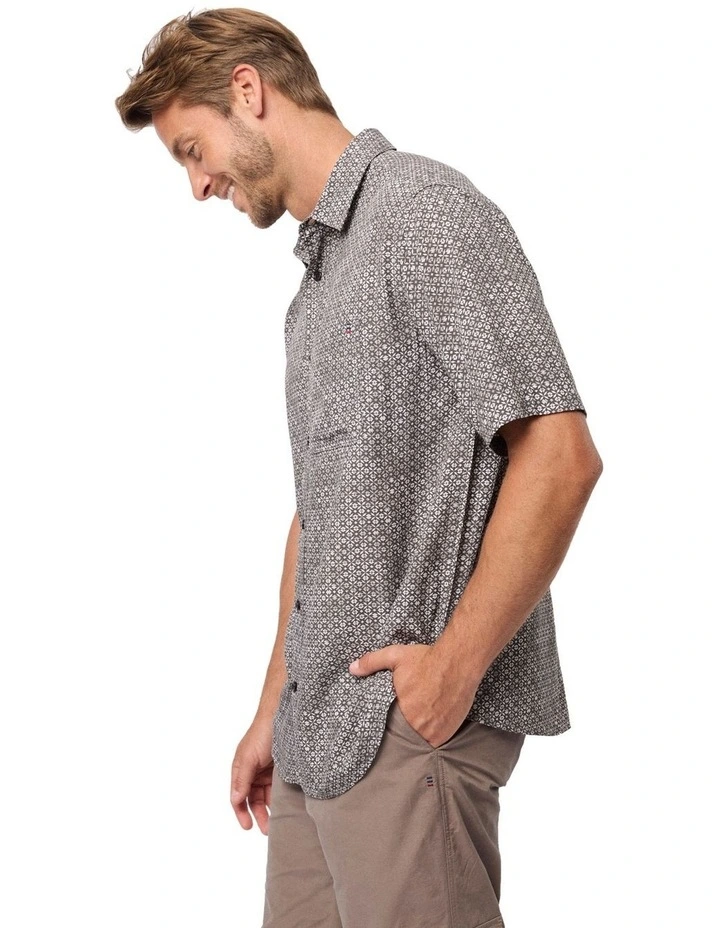 Otis Bamboo Short Sleeve Shirt in Eclipse image 2
