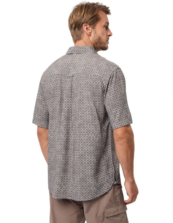 Otis Bamboo Short Sleeve Shirt in Eclipse image 3