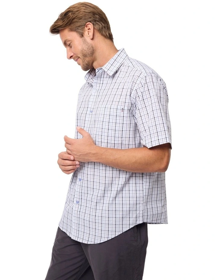 Ashford Short Sleeve Shirt in Shadow image 3