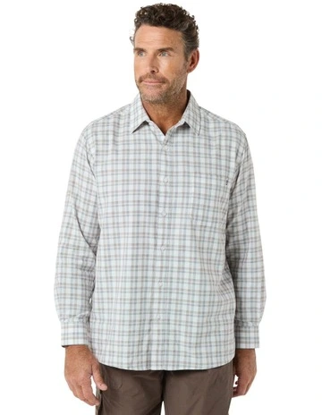 Garrison Long Sleeve Shirt in Mocha