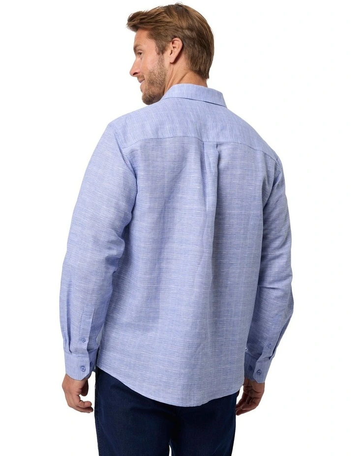 Foster Long Sleeve Shirt in Skydiver image 2