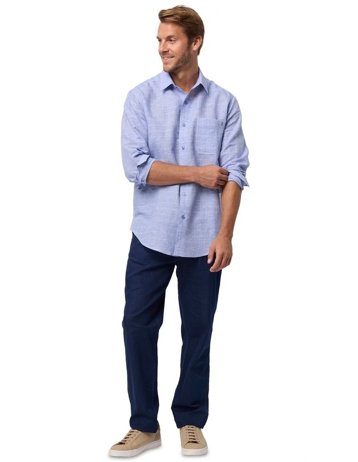 Foster Long Sleeve Shirt in Skydiver image 5