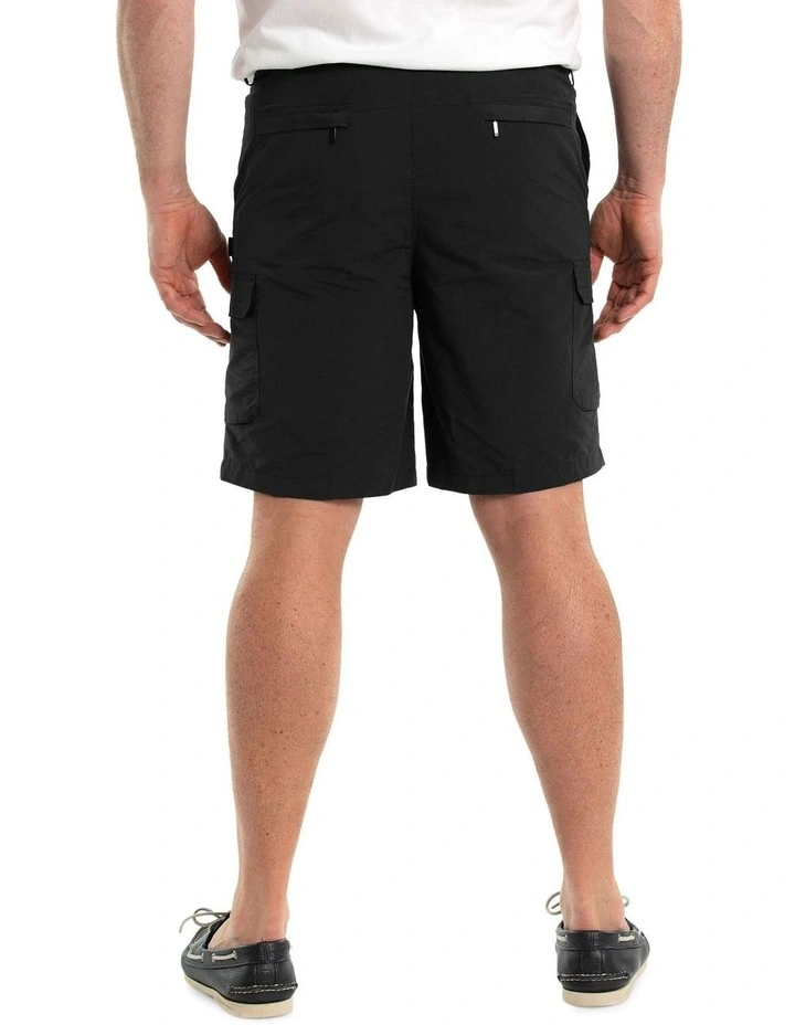 Woodbury Cargo Short in Black image 3