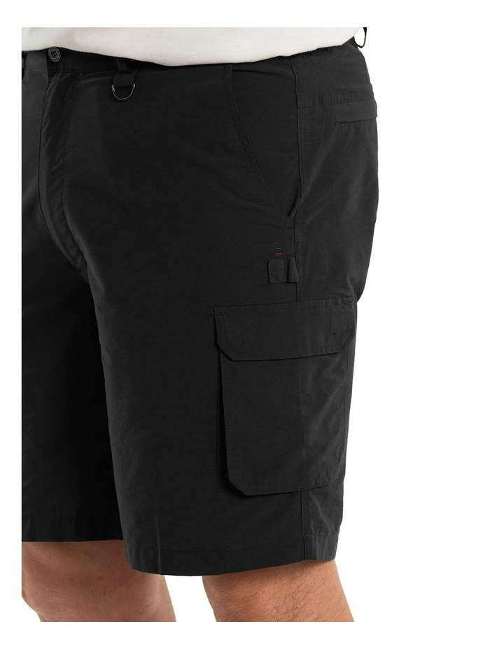 Woodbury Cargo Short in Black image 4