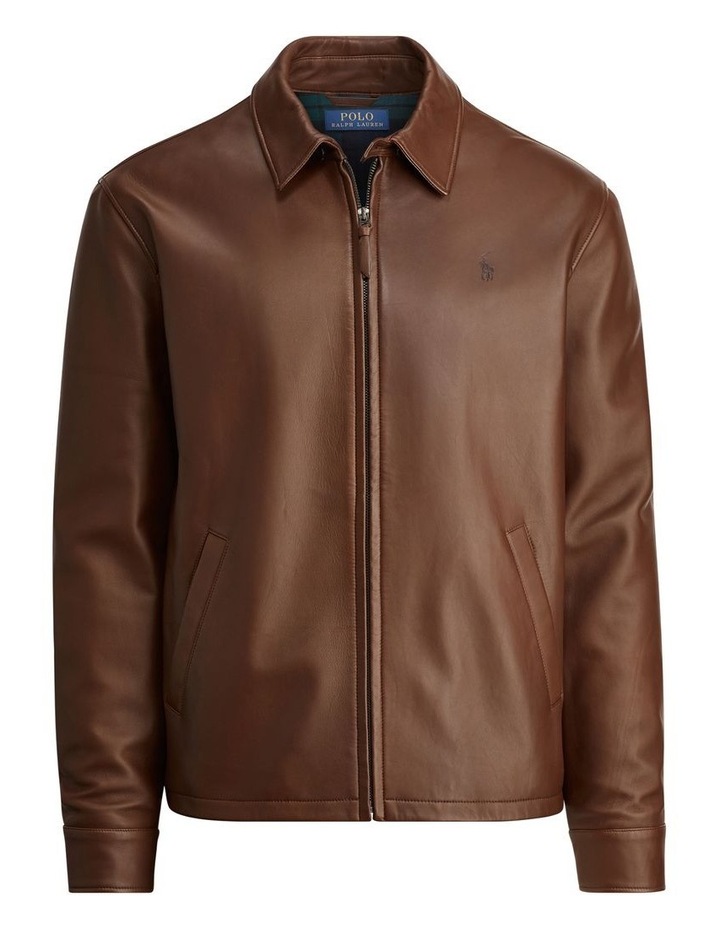 polo by ralph lauren leather jacket