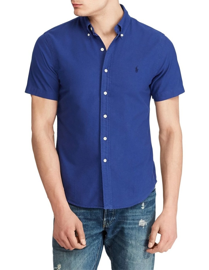 Polo Ralph Lauren Oxford Short Sleeve Sport Shirt Myer