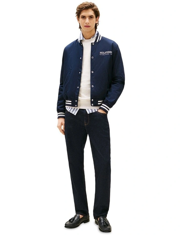Americana Varsity Jacket in Desert Sky image 4