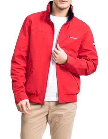 Tommy Hilfiger Yacht Jacket In Red | MYER