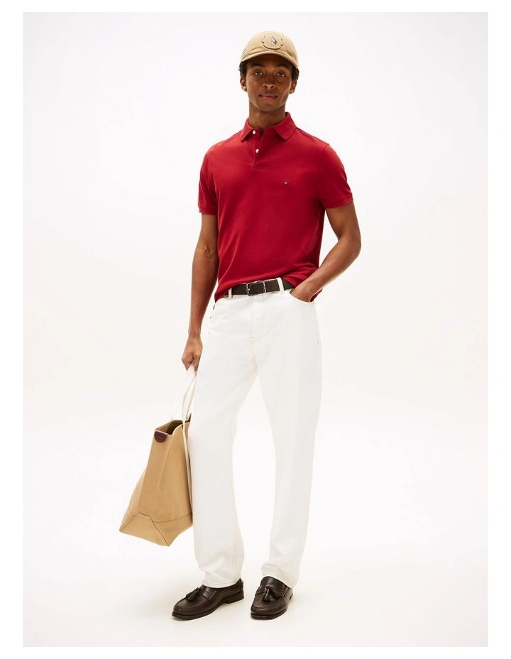 1985 Regular Fit Polo in Red image 3