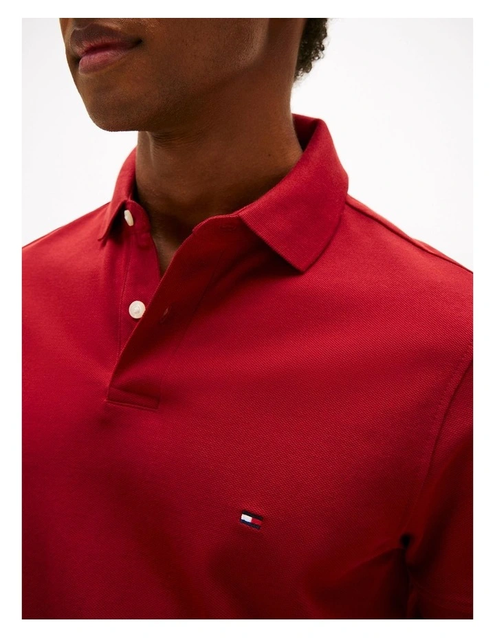 1985 Regular Fit Polo in Red image 4