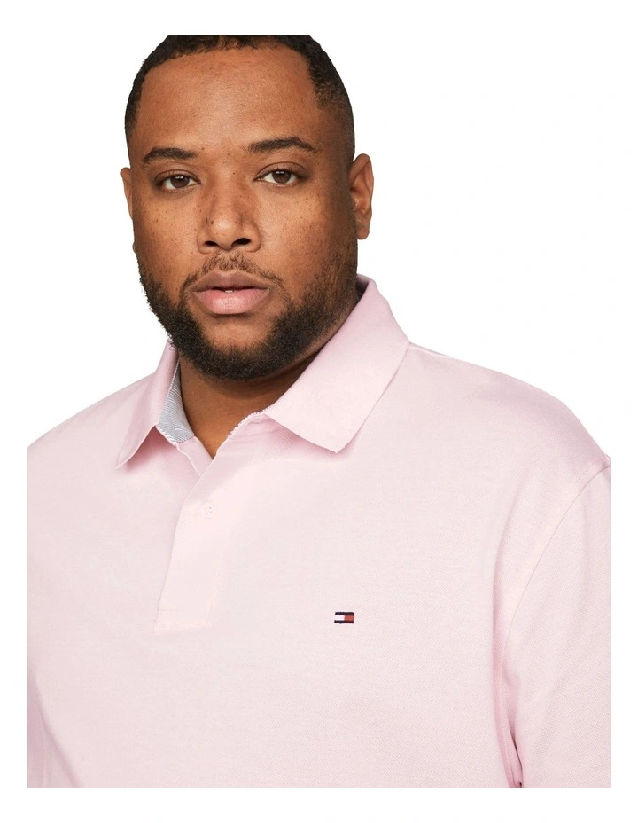 Big & Tall 1985 Regular Fit Polo in Pink image 4